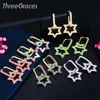 boucles d'oreilles crystal huggie