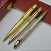 High quality Diabolo Series Metal Ballpoint Pen Black/Golden/Silver Stationery School Office Supplies Writing Smooth Ball Pen More Options