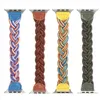 Braided Elastic Apple Watch Band Smart Straps Wristband for iwatch 1/2/3/4/5/6 se 38mm 40mm 42mm 44mm 14 Colors