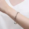 Fashion One Day at a Time Inspirational Bracelets Mantra Bracelets Bangles Stainless Steel Bangle Gifts Open Cuff Bracelet Q0719