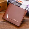 Wallets Wallet Men High Quality Vintage Style Leather Purse Male Holder Clutch Coin Pocket Large Capacity Card