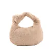 Вечерние сумки мягкие искусственные меховые меховые сумочка роскошный дизайнерская сумка для женщин сцепления кошельки зима высокое качество руки женские путешествия