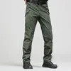 Pantalon Cargo militaire décontracté de ville, pantalon militaire élastique d'extérieur pour hommes, Slim, nombreuses poches, imperméable, résistant à l'usure, pantalon tactique