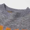 Wixra Pullovers свитеры женские o шеи повседневная буква печать прыгун праздничные уличные вязаная одежда осень зима 210419