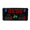 Horloges de table de bureau Haute luminosité Basketball Score Board Portable Digital LED Electronic for Sports with 24s S Clock