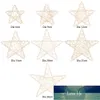 1PC DIY Handicraft Rattan Wood Star for Wedding Birthday Party Decoration Year Kids Gift Toys Christmas Craft Supplies