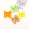 Baby Girls 1.8 Inch Solid Small Bow Hairpin Hair Clip Barrettes Sweet Kids Headdress Beautiful HuiLin