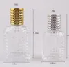 Garrafa de perfume de vidro portátil do abacaxi do estilo novo com as garrafas do atomizador vazio do pulverizador 30ml 50ml à venda