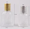 Bouteille de parfum en verre Portable ananas, nouveau Style, avec vaporisateur, atomiseur vide, rechargeable, 30ml, 50ml, en vente