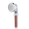 Ione Shower Head Bath Adjustable Jetting High Pressure Saving Water Bathroom Anion Filter SPA Nozzle 210724