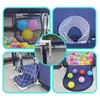 IMBABY Kids Dry Ball Pool Box per bambini Mobili Parco giochi per bambini Tenda per bambini Gioco di sicurezza per interni ed esterni Recinzione Cortile 211028