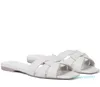 Top Luxus Tribute Damen Leder Slides Sandale Nu Pieds 05 Outdoor Lady Strand Sandalen Casual Hausschuhe Damen Comfort Walking 2021