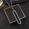 Hanger Kettingen Anime Berserk Ketting Zwart Zwaard Lef Kettingen Lange Voor Vrouwen Mannen Sieraden Accessoires