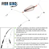 20g-45g Stainless Steel Carp Fishing Rigs Hair Europe Feeder Group Sinker Bait Cage With Holder Hook Hooks