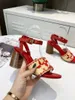 Дизайнерские сандалии Женская мода Сексуальные высокие блочные каблуки Натуральная кожа Ремешок на щиколотке Летние соломенные сандалии