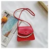 Little Girls Purses and Handbags Kawaii Kids Small Coin Pouch Baby Pearl Chain Crossbody Bag Toddler Purse Tote
