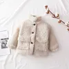Fashion Baby Girl Boy Winter Jacket Thick Lamb Wool Infant Toddler Child Warm Sheep Like Coat Baby Outwear Cotton 1-8Y H0909