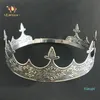 Eseres Vintage Baroque Queen Corona per le donne Wedding Bridal Crown Copricapo Accessori per capelli Pageant Tiara Diadem1