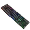 Nouveau KM-680 USB ordinateurs lumineux jeu clavier souris Kit étanche rétro-éclairage ABS haute précision capteur clavier souris Kit