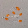 Perles lumineuses 1000 pcs/lot F5 5 MM LED ronde dans la couleur DIP Orange Diode électroluminescente pour lampe de bricolage