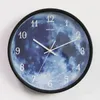 Diameter 30 cm Wandklokken Lange Life Voice Controlled Clock 5 Stijl Lichtgevende Wandklok Metalen Frame Thuis Décor T2I52254