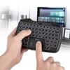 Rii RK707 trois-en-un multifonction 24 GHz clavier sans fil poignée de jeu portable 62 touches clavier et souris rechargeables combina5542707