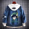 GENSHIN Genshin Impact Traje Jeans Jaqueta Venti Keqing Qiqi Cosplay Hoodie Denim Fashion Jackets Capuz Outwear Coat Adulto Y0903