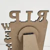 خشبي التسامي إطار الصورة MDF نقل الحرارة التمزق ألبوم سطح الديكور الحرف الحلي إطارات diy هدية RRA9914