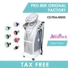 Imposto Grátis 80K + 40K Cavitação Vácuo RF Emagrecimento Multipolar Corporal Face Frozen Ultrasonic Wave Wave Máquina