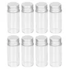 Garrafas de armazenamento frascos de 10pcs com parafuso de vidro com preços cosméticos dispensação de óleo essencial