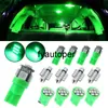 13 stks Groene LED Auto Licht Assemblage Interieur Inside Dome Trunk Kaart Kentekenplaat Lamp Bollen Auto Tuning Decoratie Accessoires