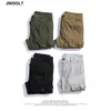 Wysokiej jakości jesień nowe spodni zwykłe mężczyźni taktyczne joggery Mulit Pocket Spodnie Mody Czarne Khaki Armia Spodnie 210412