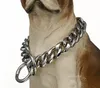 13 mm goldfarbene Hundekettenhalsbänder aus Edelstahl, Hundehalsbänder von Chians, sechsseitige Schleifkette, Metallhalsband für Haustiere, Slip-Choke-Halsband für Pitbull Bulldogge ZC493
