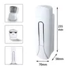 Bathroom Liquid Soap Dispenser Wall Mounted For Kitchen Plastic 350ml Shower Gel Detergent Shampoo Bottle el Home Accessories 211206