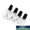 Bouteilles de stockage bocaux en verre Transparent, bouteille vide de vernis à ongles avec brosse, conteneurs cosmétiques 10ml 15ml de haute qualité