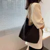 Einkaufstaschen Neue Mode Tote Canvas Schulter Wiederverwendbare Frühling, Sommer, Herbst und Winter Trendy Casual Tragbare Kleine Studen 220307