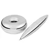 Ballpoint Pens Floating Pen With Magnetic Base Chrome Ball Point Writing Magnet Holder Office Paper Weight