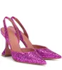 Designer Jurk Schoenen Hoge hak Pumps Formele Dames Party Vrouwen Puntschoen Slingbacks