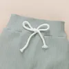 Autunno INS Neonate Pagliaccetti Completi di abbigliamento Tute infantili con cinturini Pantaloni 2 pezzi Tute neonato in cotone