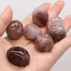 20-30mm Reiki Stone Natural Tumbled Stones Polimento Irregular Rosa Rosa Quartz Tiger's Eye ioga Energy Bead para Chakra Cura Decoração Atacado