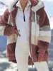 2022 Kvinnor Vinter Plus Storlek Lång Teddy Jacka Varm Tjock Fleece Faux Fur Coat Plush Woman Casual 211122