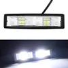 48W 12V 16 LED 작업 조명 6 인치 스팟 빔 바 자동차 트럭 SUV ATV 오프로드 운전 램프 헤드 라이트 홍수 안개 작업 조명