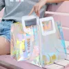 Storage Bags Fluorescent Handbag Cosmetics Organizer Manager Makeup Toiletry Travel Articles Beach Bag Shopper Party Gift Pack Pouch