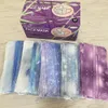 105 Mönster Vuxen Mask 10PCS Retail Package Fashion Designer Face Masks 3 Lager Vacker svart Engång Non-Woven Anti-Dust Mascarilla Mascherina