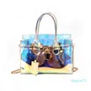 Sac en gelée Nouvelles tendances femmes coloré transparent transparent jelly pvc laser sac à main le sac de messager de la chaîne d'épaule refléter la fête à la plage mini sac à main1