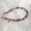 Handmade Natural Energy Crystal Stone Gold Plated Charm Bracelets For Women Girl Birthday Wedding Fashion Jewelry