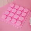 Cake Tools Pet Cat Dog Paws Silicone Mold 16 Holes Cookie Candy Chocolate DIY Mould Decorating Baking Handmade Soap5485499