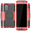 Schokbestendige Hybride TPU + PC Rubber Band Armor Cases voor Samsung A82 S21FE A42 A12 A32 A52 A72 5G S21 PLUS