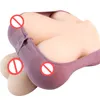 Poupées de sexe Jouets Demi-corps Poupée Masturbateurs Grosse Femme Seins Poitrine Amour Érotique Silicone Préadolescent Sexy Jouet pour Hommes E Sein Artificiel