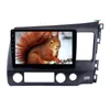 2din Android 10.1 tums bil DVD-radio GPS Multimedia Player Head Unit för Honda Civic Rhd 2006-2011